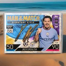 Match Attax 22/23 Man Of The Match Signature Style Jack Grealish 424