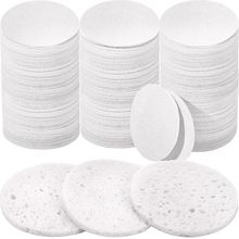 300 Count Compressed Facial Sponges Natural Face Sponges for Cleansing Disposabl