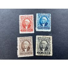 ICOLLECTZONE Mexico #14a-17a F/VF hinged or NG