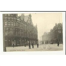 Yorkshire DONCASTER Station Road Postcard by Voisey