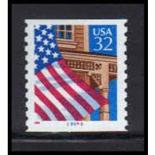 2913v 32c U.S. Flag Over Porch Very Fine MNH LGG CNS 66646 PA6853