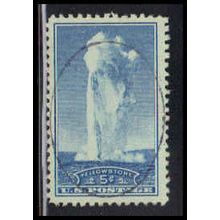 Used 744 5c Yellowstone National Park Fine RA2289