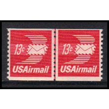C83 13c Winged Envelope Fine MNH CLP QA0201