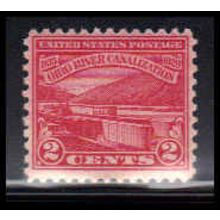 681 2c Ohio River Just Clears MNH O4393