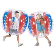 Inflatable Bumper Balls 2-Pack 4FT/1.2M PVC Sumo Zorb Balls for Kid & Teen