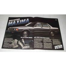 1980 Datsun Maxima Ad - For Luxury-Minded