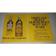1986 Cutty Sark Scotch Ad - Here's One Profile Dewar's Won't Want You To See