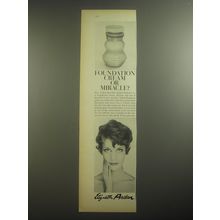 1958 Elizabeth Arden Veiled Radiance Cream Ad - Foundation cream or miracle?