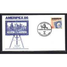 Event Cancel 05-26-86 2145 22c AMERIPEX '86 (Cachet-U/A) Box0291