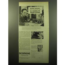 1950 Dictaphone Time-Master Ad - Norman Rockwell America's Favorite Artist