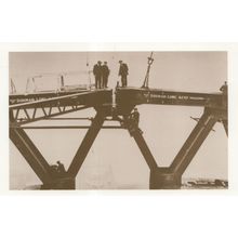 Northumberland Dorland Long UK Steel Tyneside Bridge Postcard
