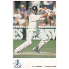 John Crawley Lancashire English International Cricket Player Postcard