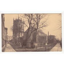 The Parish Church Wisbech Postcard Norfolk 43383