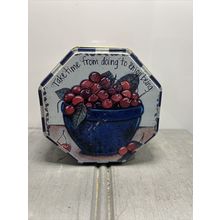 'Take time from doing to enjoy being ' EMPTY Collectable Tin Storage Container