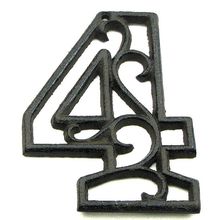 Cast Iron Number Four