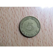 1970g 5 Pfennig Germany Coin