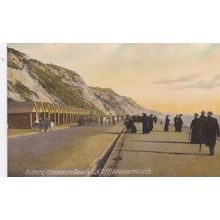 EC341 BOURNEMOUTH -BATHING HOUSES ON EAST BEACH. PRINTED POSTCARD