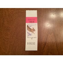 ICOLLECTZONE US 1988-89 New York Non-Res Small Game Hunting Stamp XF NH