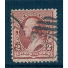 Used 219D 2c George Washington Just Clears M02018