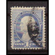 Used 212 1c Benjamin Franklin Fine RA0534