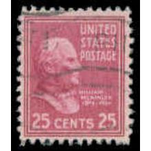 Used 829 25c William McKinley Fine M08122