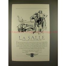 1928 LaSalle Car Ad - Companion Car to Cadillac!!