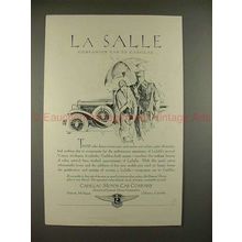 1928 LaSalle Car Ad - Those Who Know Motor Cars!!