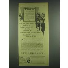 1930 Studebaker Cars Ad - You Can Save Money