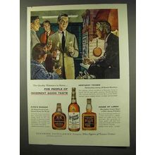 1956 Glenmore Distilleries Whiskey Ad