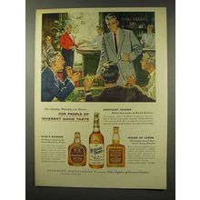 1956 Glenmore Distilleries Whiskey Ad - Kentucky Tavern