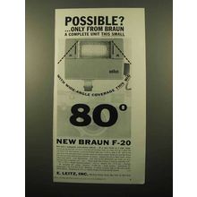1962 Braun F-20 Flash Ad - Possible?