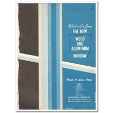 WOOD-A-LUME CORP 1962 Grand Rapids Hardware Co windows vintage catalog