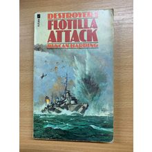1976 DUNCAN HARDING "FLOTILLA ATTACK" WW2 FICTION PAPERBACK BOOK (P2)
