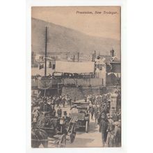 Procession at New Tredegar Postcard Monmouthshire Local Publisher Maurice Jones