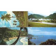 Maracas Baccolet Beach West Indies 4x 1970s Postcard s