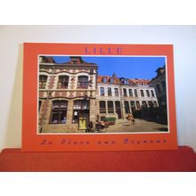 LA PLACE AUX OIGNONS, LILLE, FRANCE used postcard 2003 pm =
