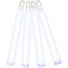 6 Inch Glow Sticks White