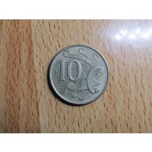 Australia 1969 10 Cents Coin