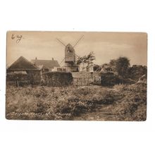 Reigate Heath, Mill Church, Surrey, Postcard.