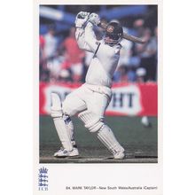 Mark Taylor New South Wales Australia TCCB Classic Cricket Photo Postcard