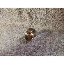 1977 Kennedy Half Dollars size 10 1/2 coin ring handmade mixed metals