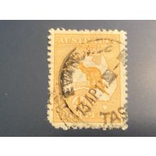 ICOLLECTZONE Australia. 6 VF used corner perf pull