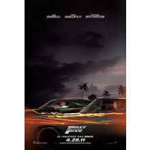 Fast Five (2011)_2 Movie Film Poster Canvas iconic design
