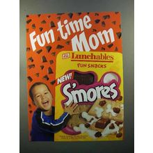 2001 Oscar Mayer Lunchables S'mores Ad - Fun Time Mom