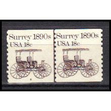 1907 18c Surrey Fine MNH Dry Gum CNP Left 8 PA0511