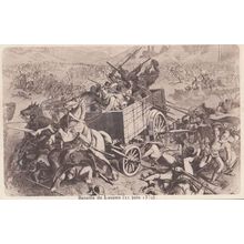 Bataille De Laupen 1399 Antique Switzerland Medieval Battle Military Postcard