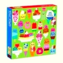Cat Cafe 500 Piece Puzzle by Galison Mudpuppy