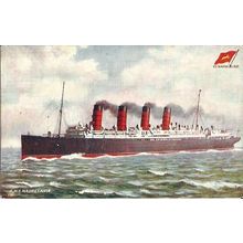 Cunard RMS MAURETANIA Tuck Oilette Postcard (9268)