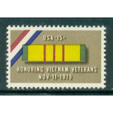 1802 15c Veterans Fine MNH MA0764