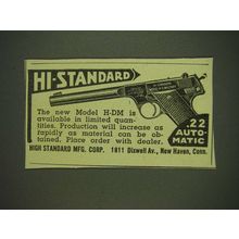 1948 Hi-Standard Model H-DM Pistol Ad